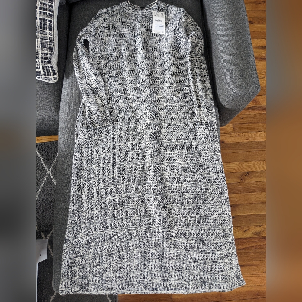 ZARA Tweed Dress with pockets size M